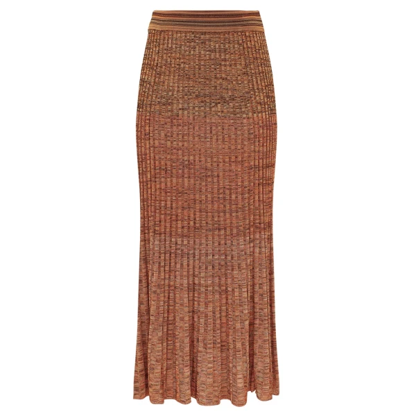 Zimmermann Mouline Rib Midi Skirt