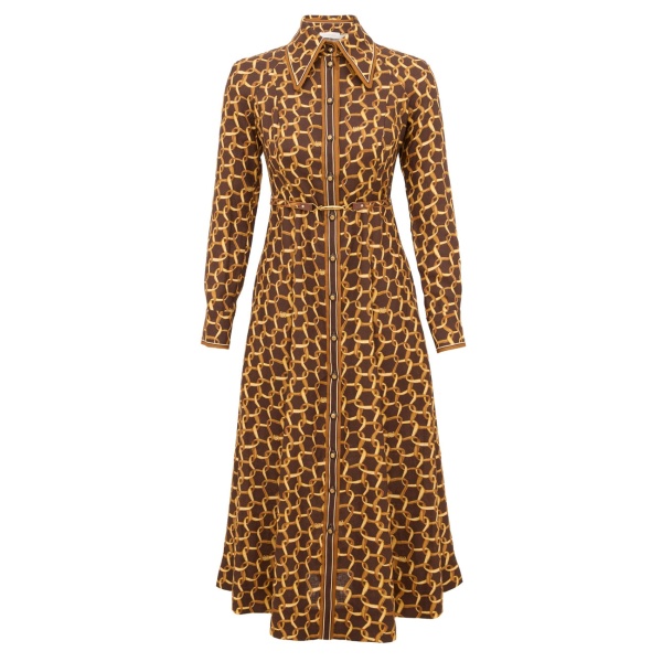 Zimmermann Panelled Midi Dress