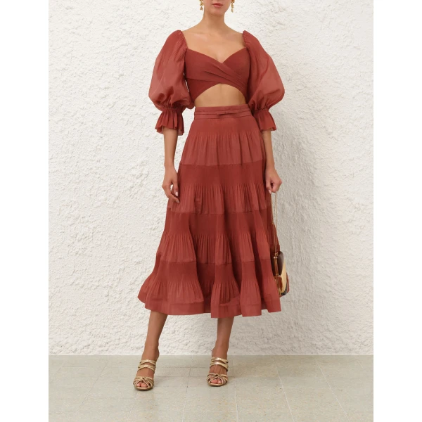 Zimmermann Multicolour skirts