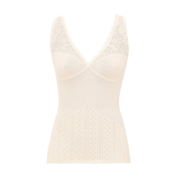 Zimmermann Pointelle Lace Cami