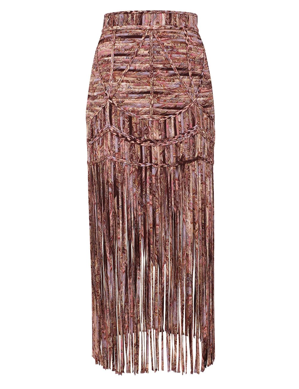 Zimmermann Sundance Macrame Fringe Skirt | Ready to Wear Collection Coveti Zimmermann Sundance Macrame Fringe Skirt