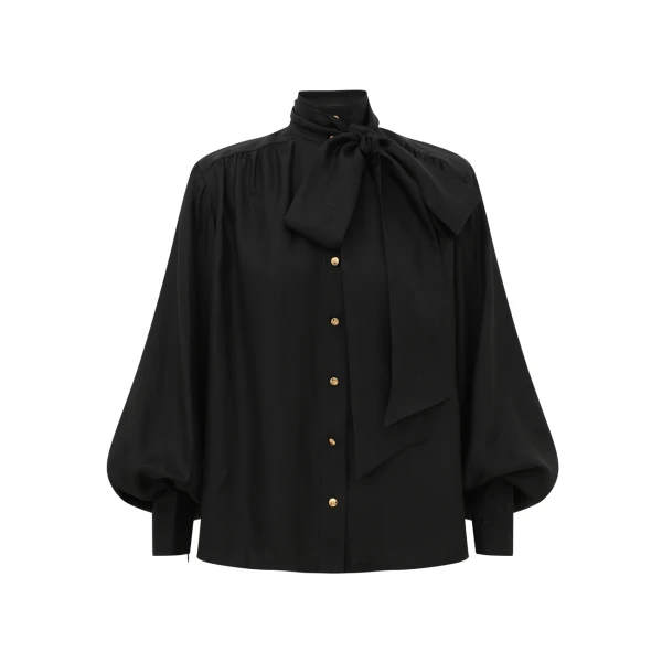 Zimmermann Tie Neck Blouse