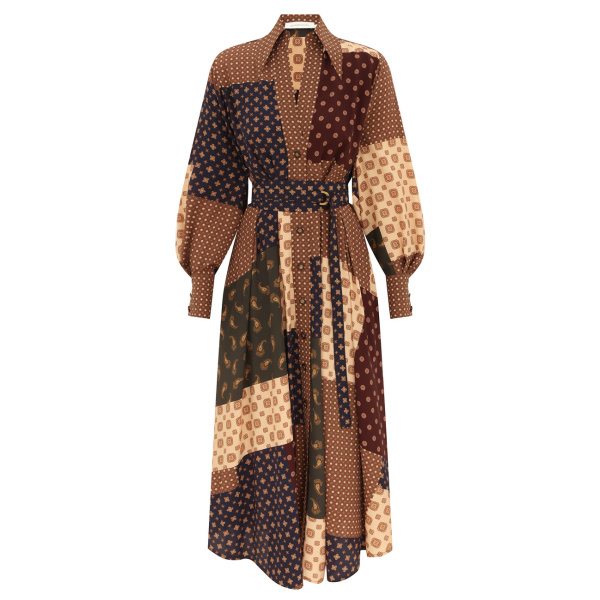 Zimmermann Tuck Midi Dress