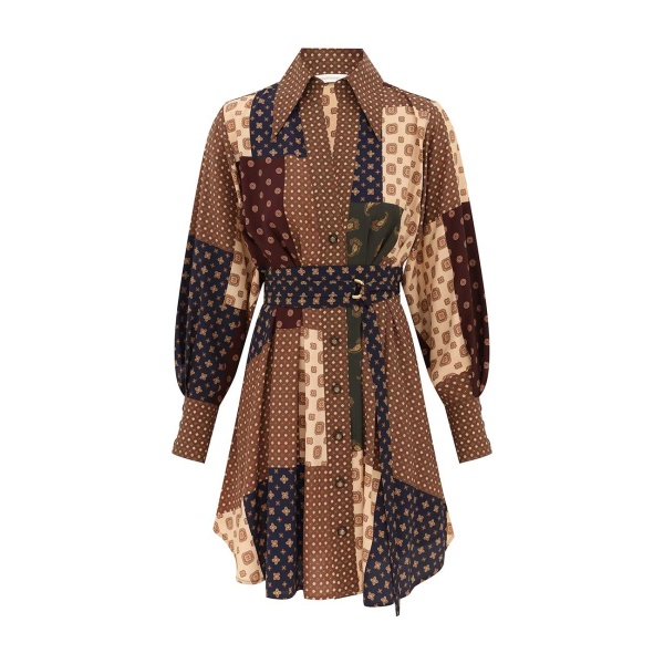 Zimmermann Tuck Mini Dress