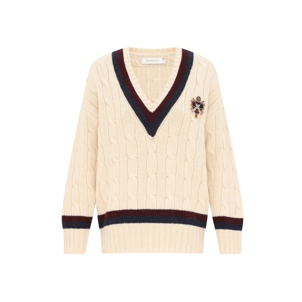 Zimmermann Valiant Cable Knit Sweater
