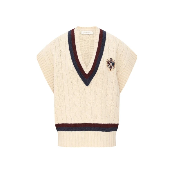Zimmermann Valiant Cable Knit Vest