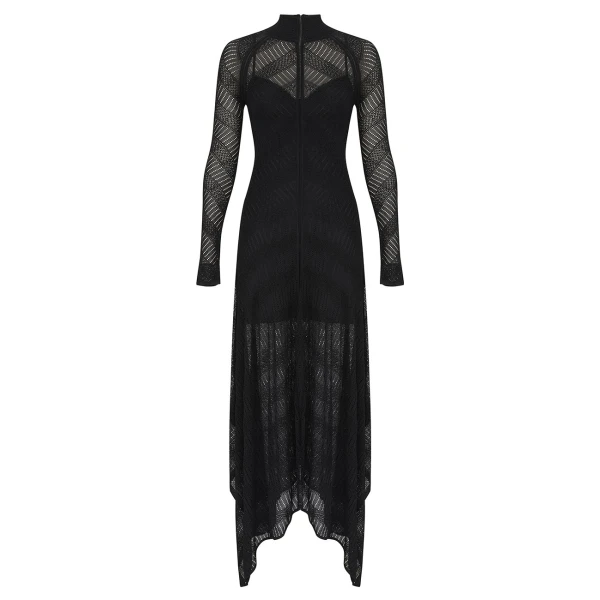 Zimmermann Valiant Chevron Lace Dress