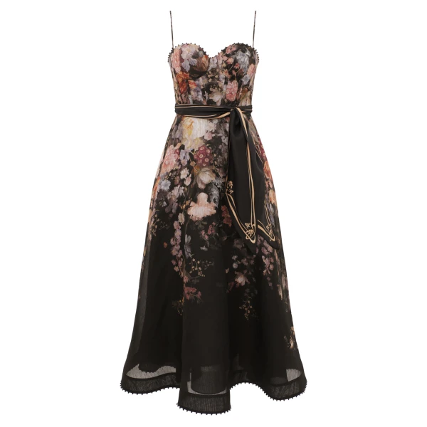 Zimmermann Valiant Corset Picnic Dress