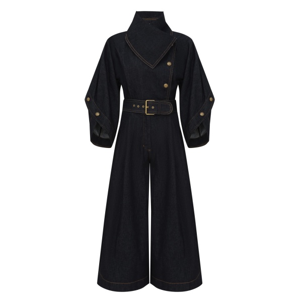 Zimmermann Valiant Denim Jumpsuit