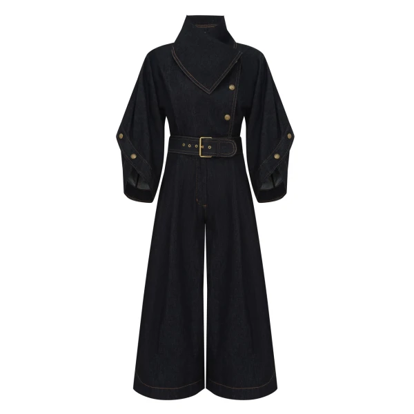 Zimmermann Valiant Denim Jumpsuit