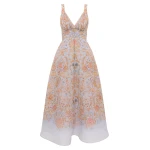 Zimmermann Valiant Draped Picnic Dress
