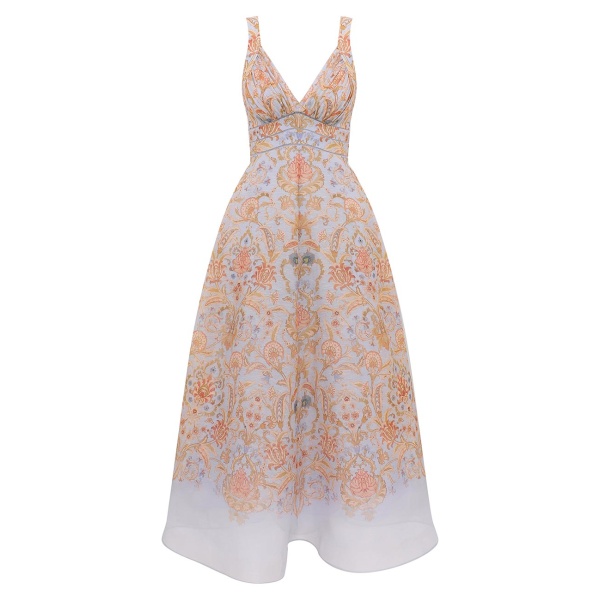 Zimmermann Valiant Draped Picnic Dress
