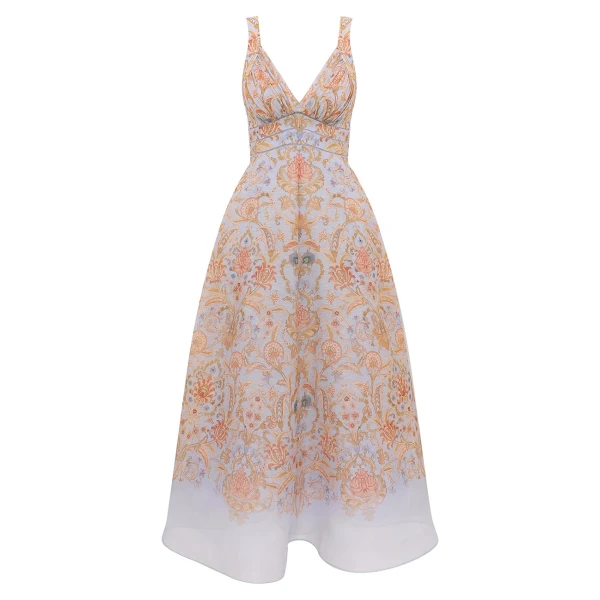 Zimmermann Valiant Draped Picnic Dress