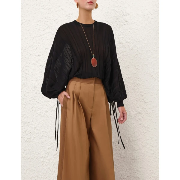 Zimmermann Black knitwear