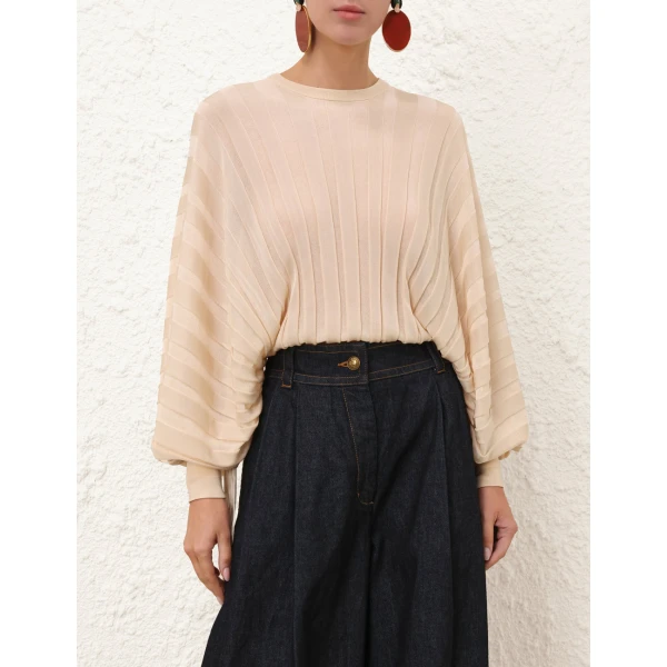 Zimmermann Ivory knitwear