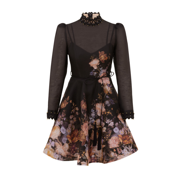 Zimmermann Valiant Embellish Mini Dress