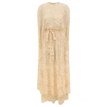 Zimmermann Valiant Lace Caped Maxi Dress