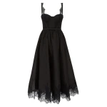 Zimmermann Valiant Lace Trim Midi Dress