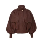 Zimmermann Valiant Leather Biker Jacket