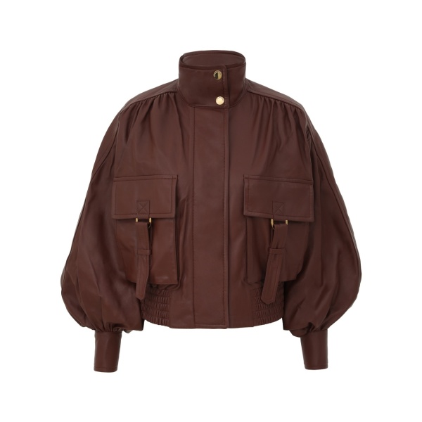 Zimmermann Valiant Leather Biker Jacket