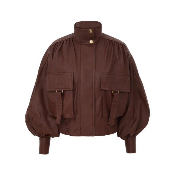 Zimmermann Valiant Leather Biker Jacket