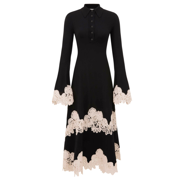 Zimmermann Valiant Merino Lace Dress