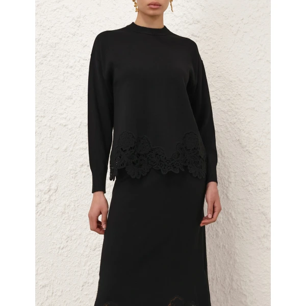 Zimmermann Black knitwear