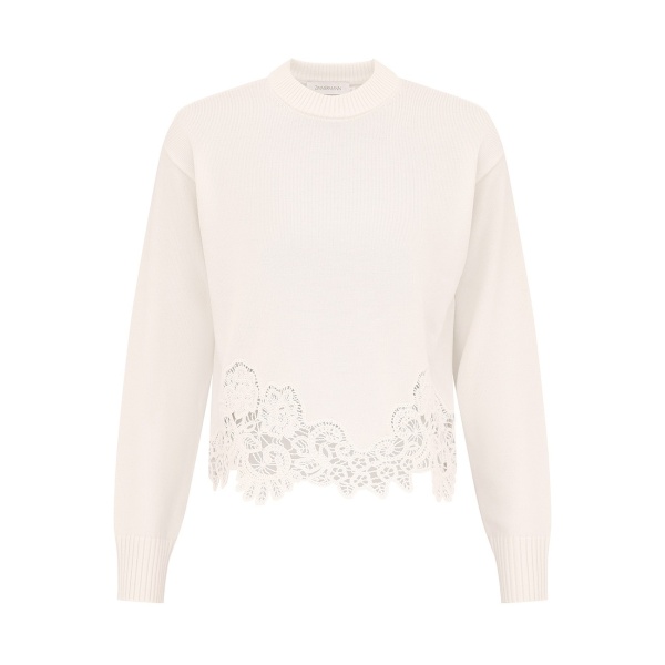 Zimmermann Valiant Merino Lace Sweater