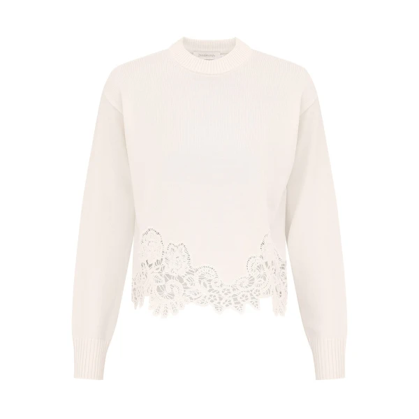 Zimmermann Valiant Merino Lace Sweater