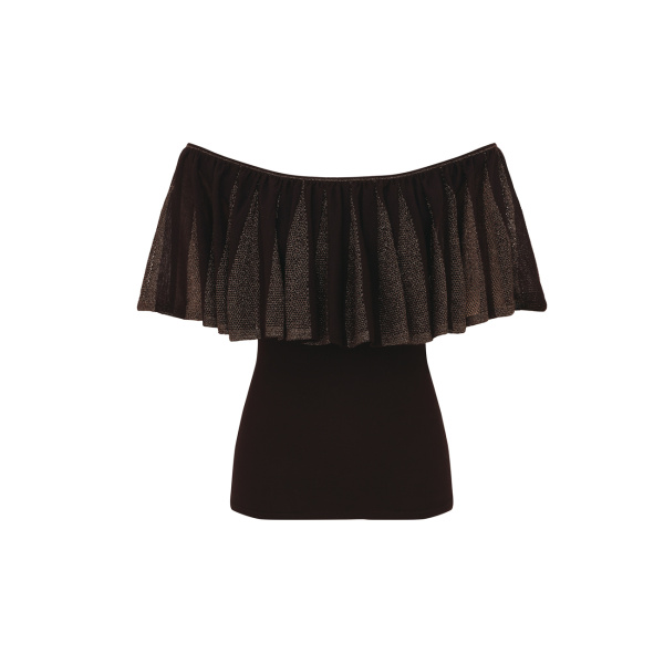 Zimmermann Valiant Metallic Frill Top