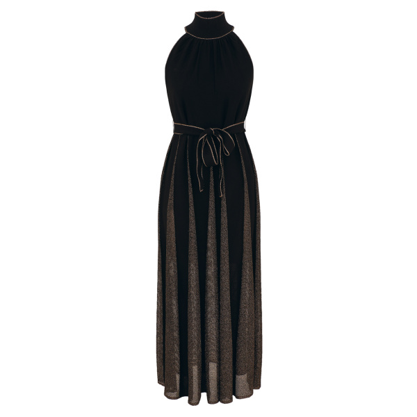 Zimmermann Valiant Metallic Halter Dress