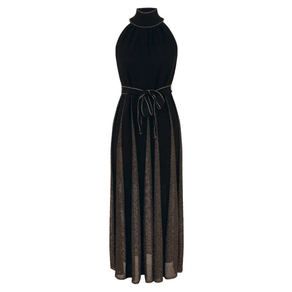 Zimmermann Valiant Metallic Halter Dress