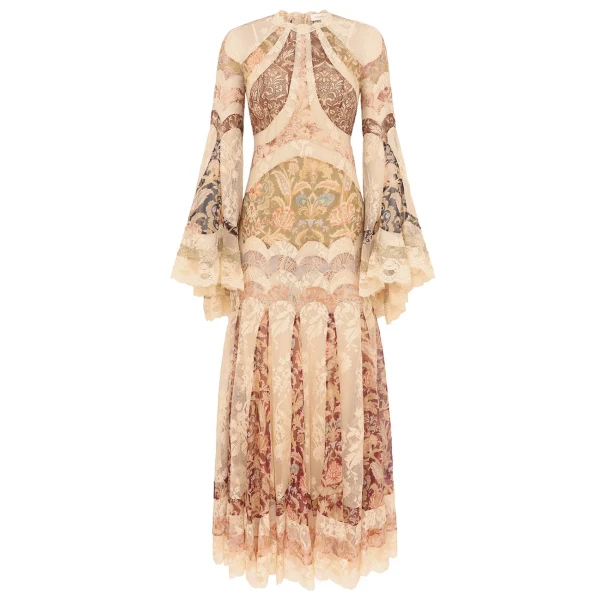 Zimmermann Valiant Panelled Gown