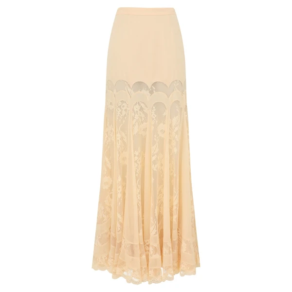 Zimmermann Valiant Panelled Maxi Skirt