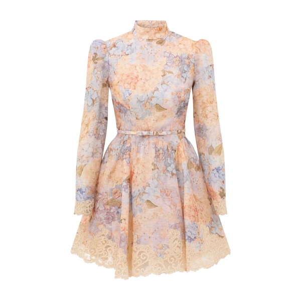 Zimmermann Valiant Panelled Mini Dress
