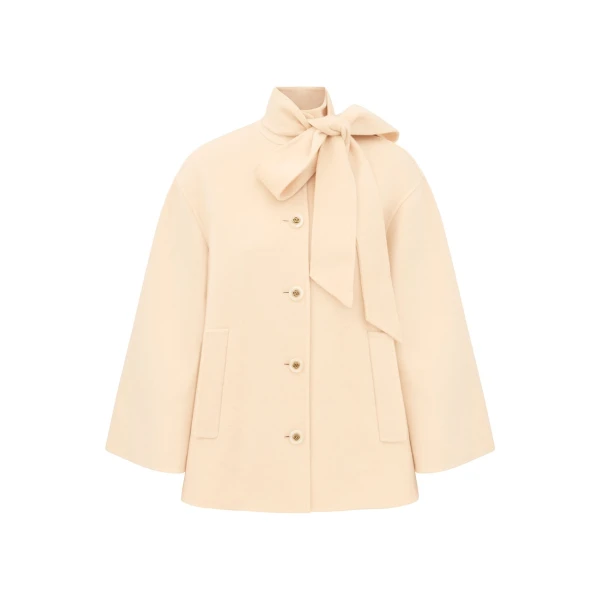 Zimmermann Valiant Pussybow Coat