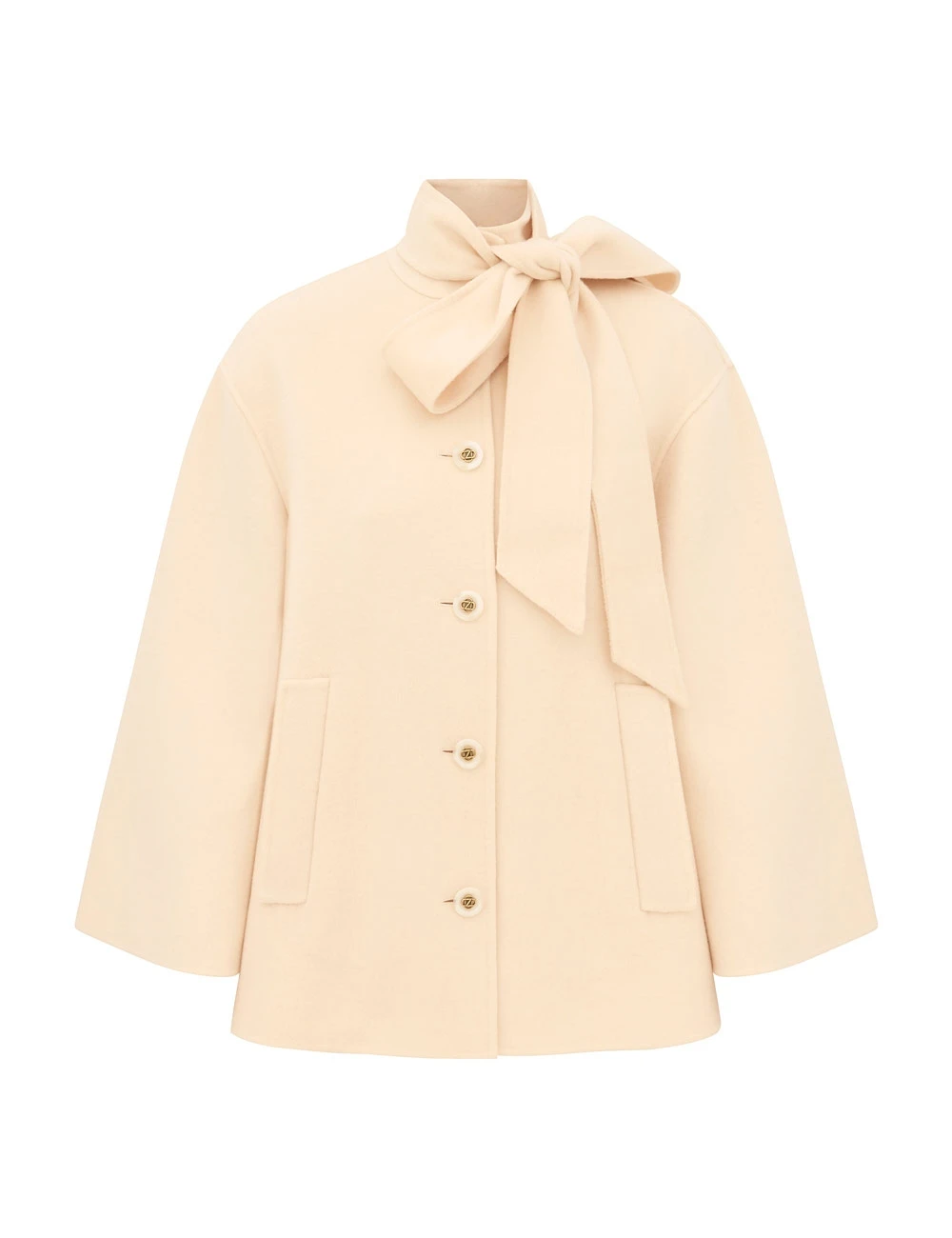 Zimmermann Valiant Pussybow Coat | Ready to Wear Collection Coveti Zimmermann Valiant Pussybow Coat