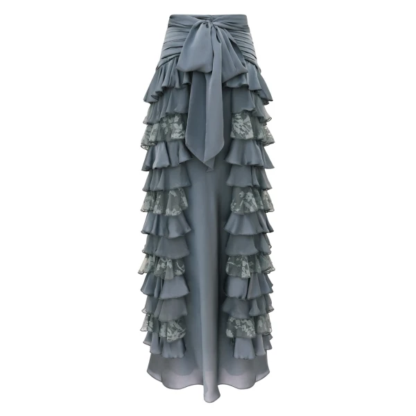 Zimmermann Valiant Ruffle Maxi Skirt
