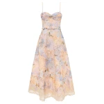 Zimmermann Valiant Tucked Midi Dress