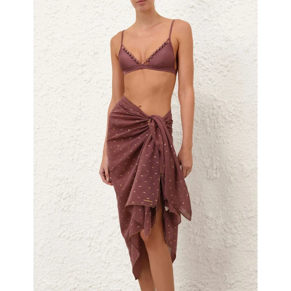 Zimmermann Purple beachwear