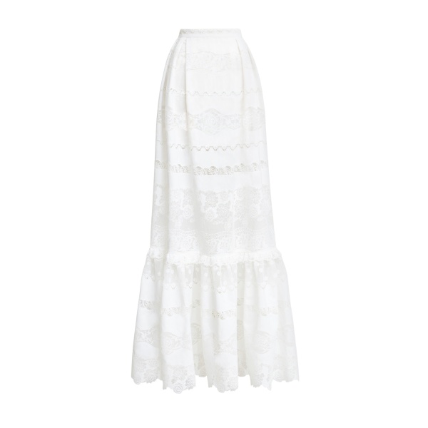 Zuhair Murad Broderie Long Skirt - Skirts - Lebanese Haute Couture and Evening Gowns at Coveti
