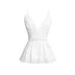 Zuhair Murad Broderie Top - Tops - Lebanese Haute Couture and Evening Gowns at Coveti