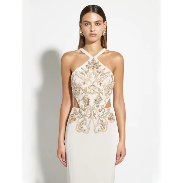 Zuhair Murad Cady Long Dress - Dresses - Lebanese Haute Couture and Evening Gowns at Coveti
