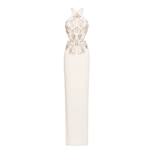 Zuhair Murad Cady Long Dress - Dresses - Lebanese Haute Couture and Evening Gowns at Coveti