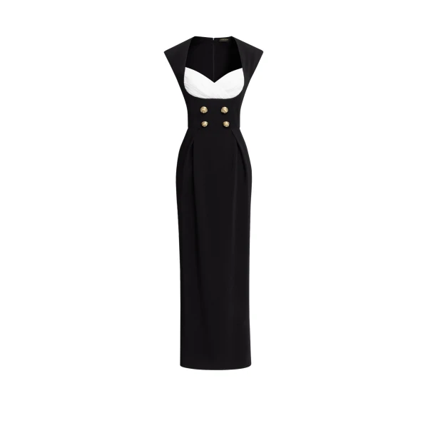 Zuhair Murad Cady Midi Dress - Dresses - Lebanese Haute Couture and Evening Gowns at Coveti