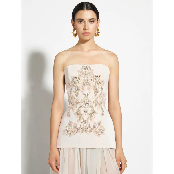 Zuhair Murad Cady Top - Tops - Lebanese Haute Couture and Evening Gowns at Coveti