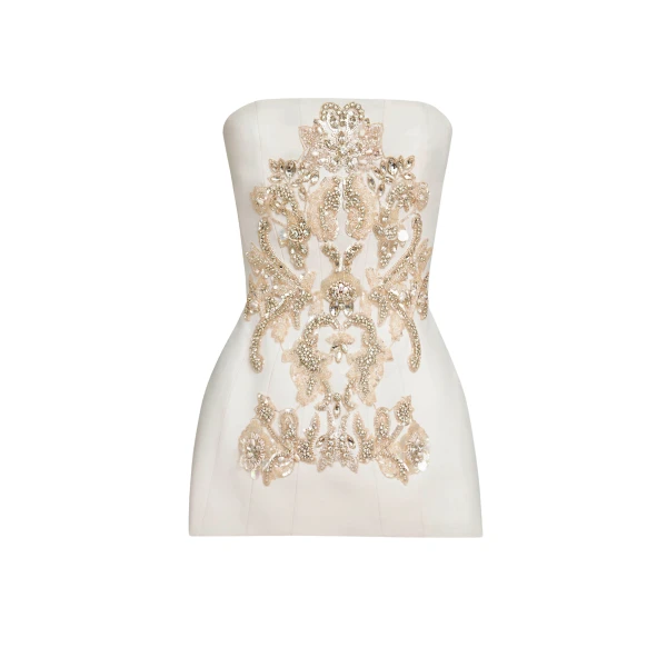 Zuhair Murad Cady Top - Tops - Lebanese Haute Couture and Evening Gowns at Coveti
