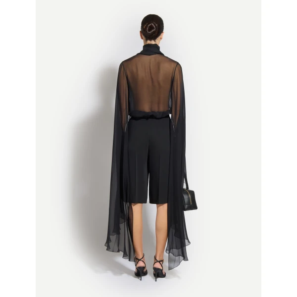 Zuhair Murad Chiffon Blouse - Tops - Lebanese Haute Couture and Evening Gowns at Coveti
