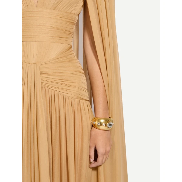 Zuhair Murad Chiffon Draped Dress - Dresses - Lebanese Haute Couture and Evening Gowns at Coveti