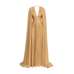 Zuhair Murad Chiffon Draped Dress - Dresses - Lebanese Haute Couture and Evening Gowns at Coveti